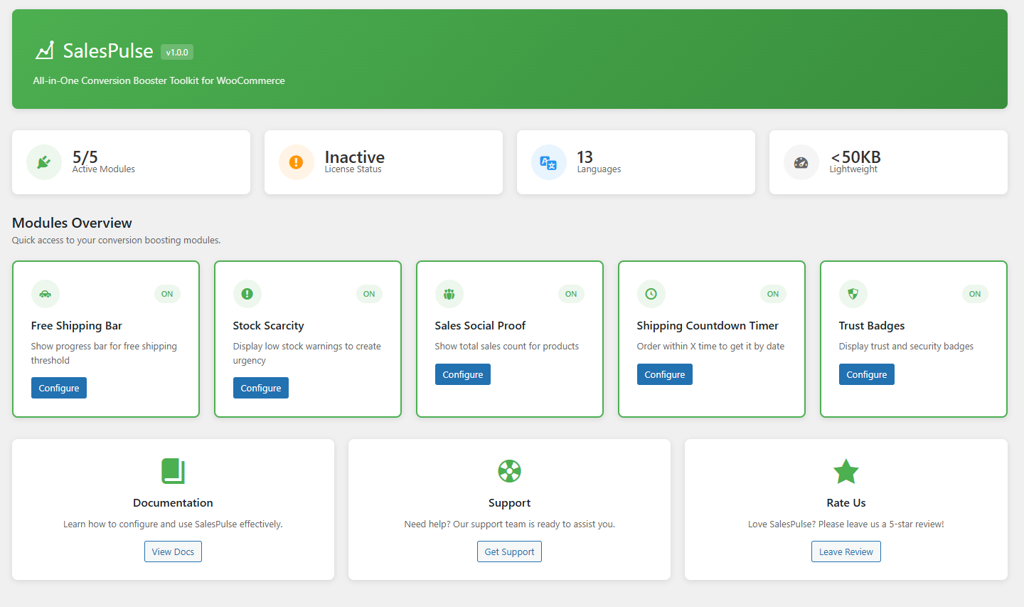 Sales Pulse for Woocommerce